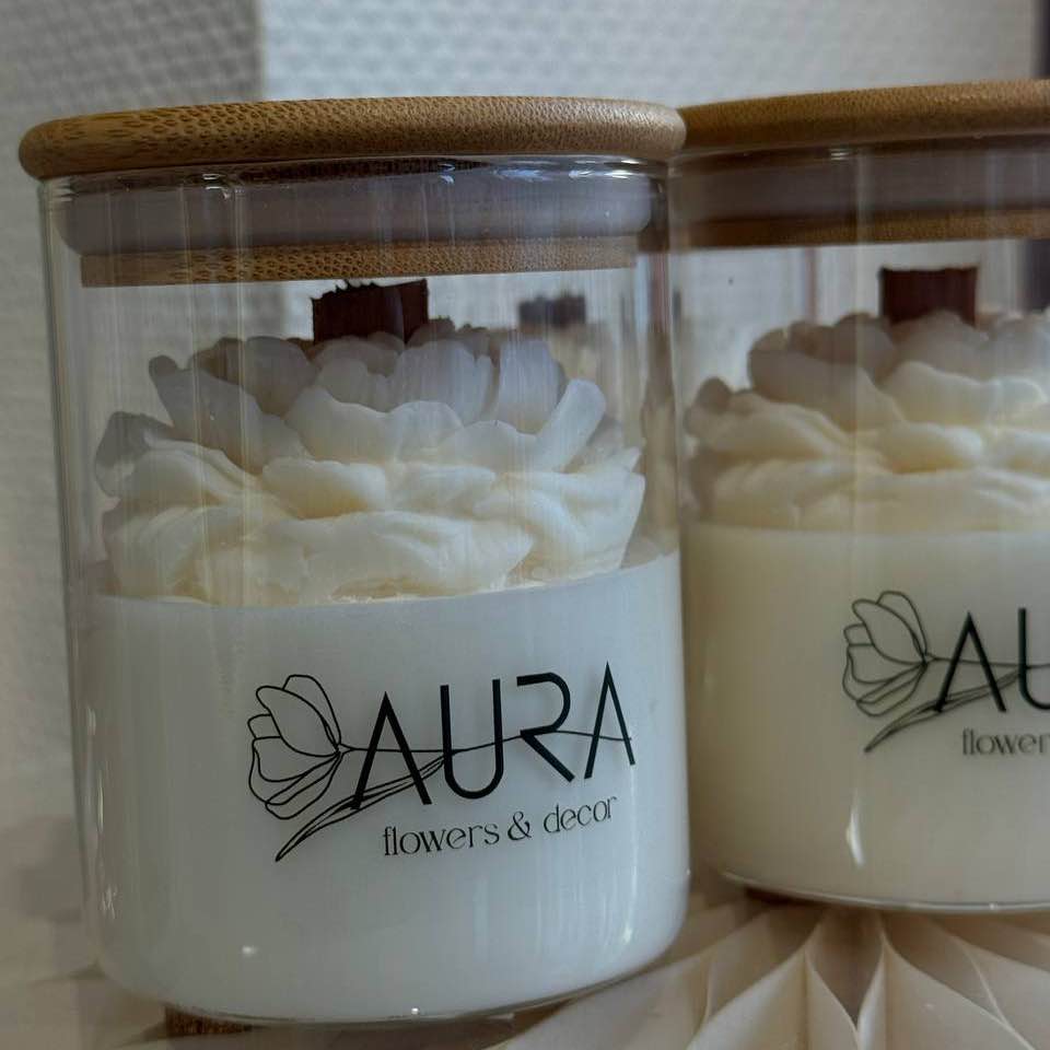 Свічка Аура "Півонія"