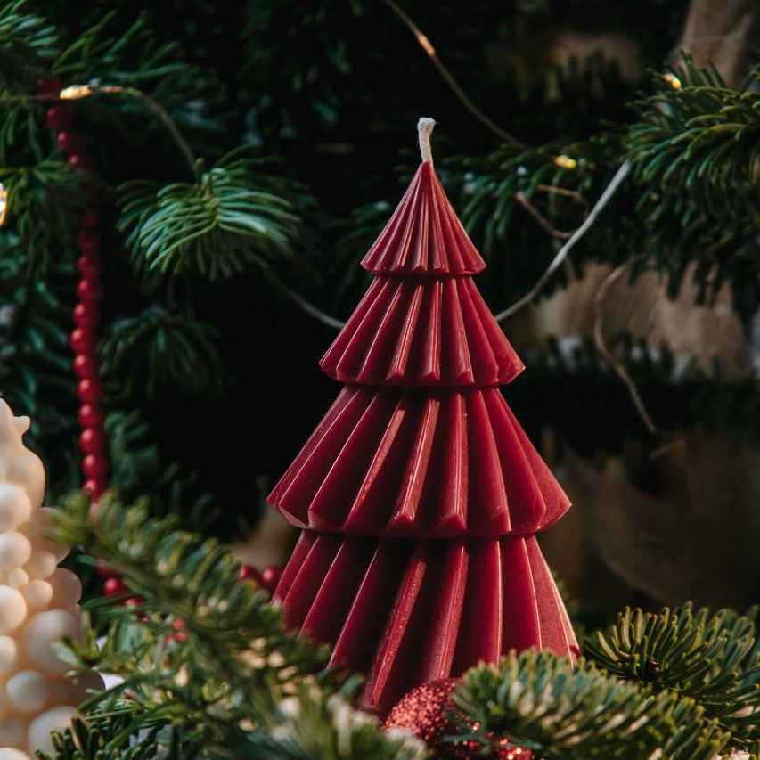 Ялинка гофре свічка