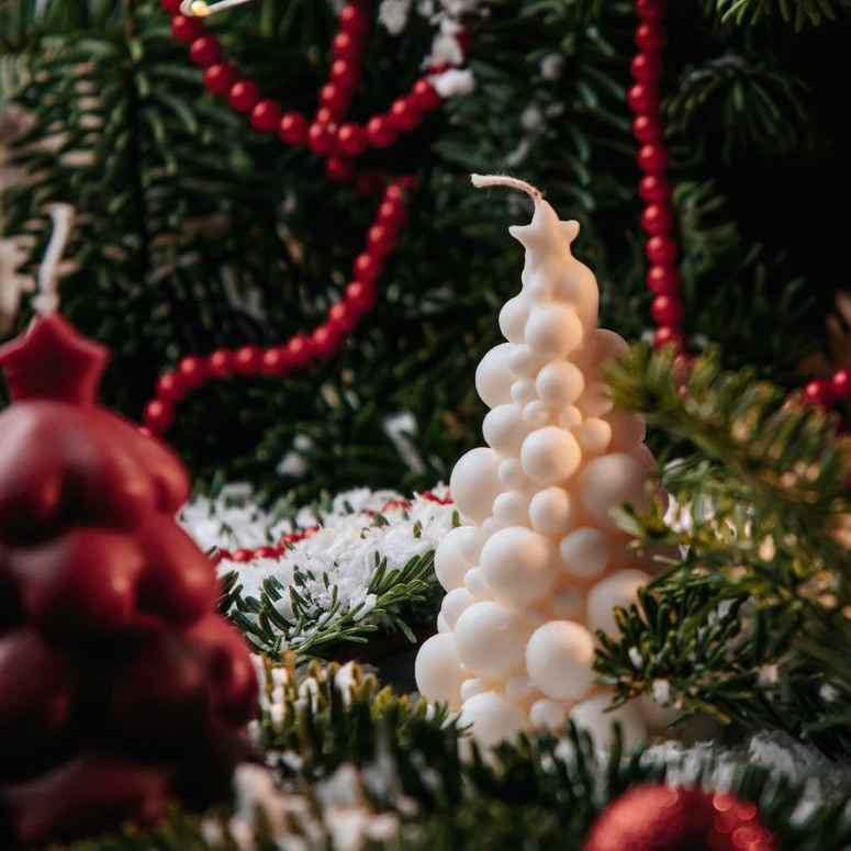 Ялинка Баблз свічка