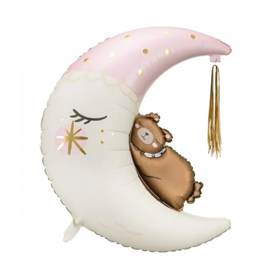 Кулька ведмедик на місяці