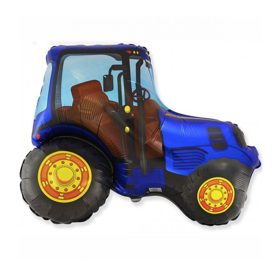 №1098 трактор синій