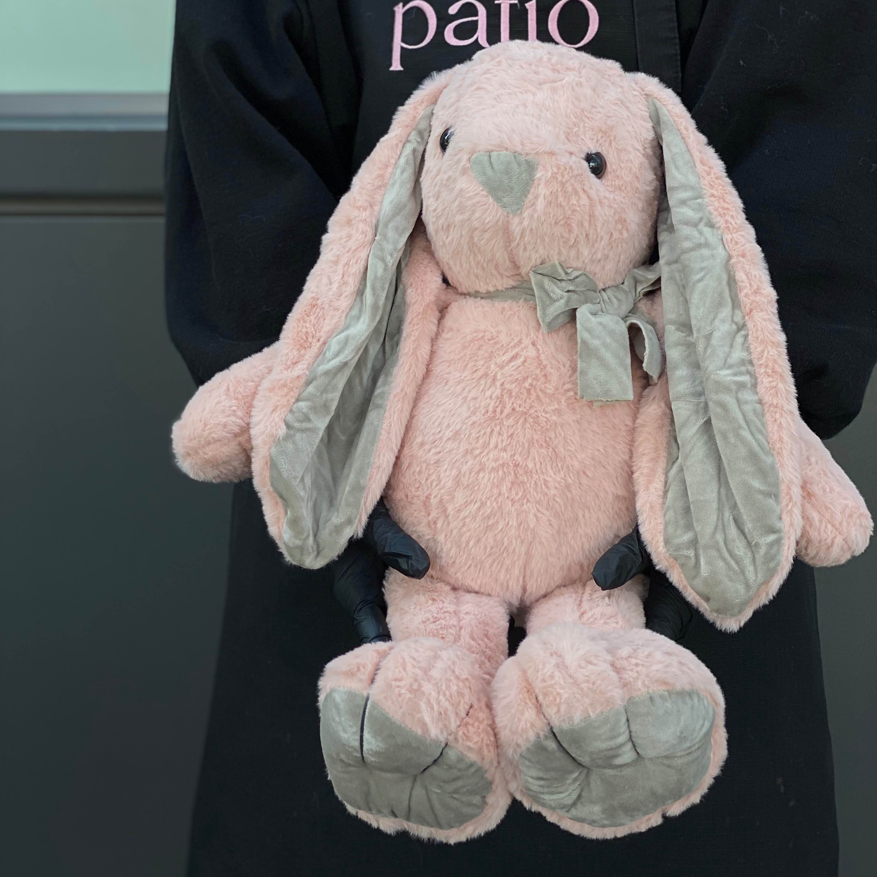 Зайчик великий пудра 