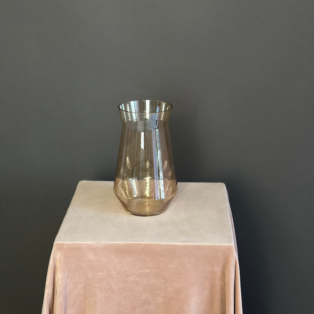 Ваза тюльпан бронза