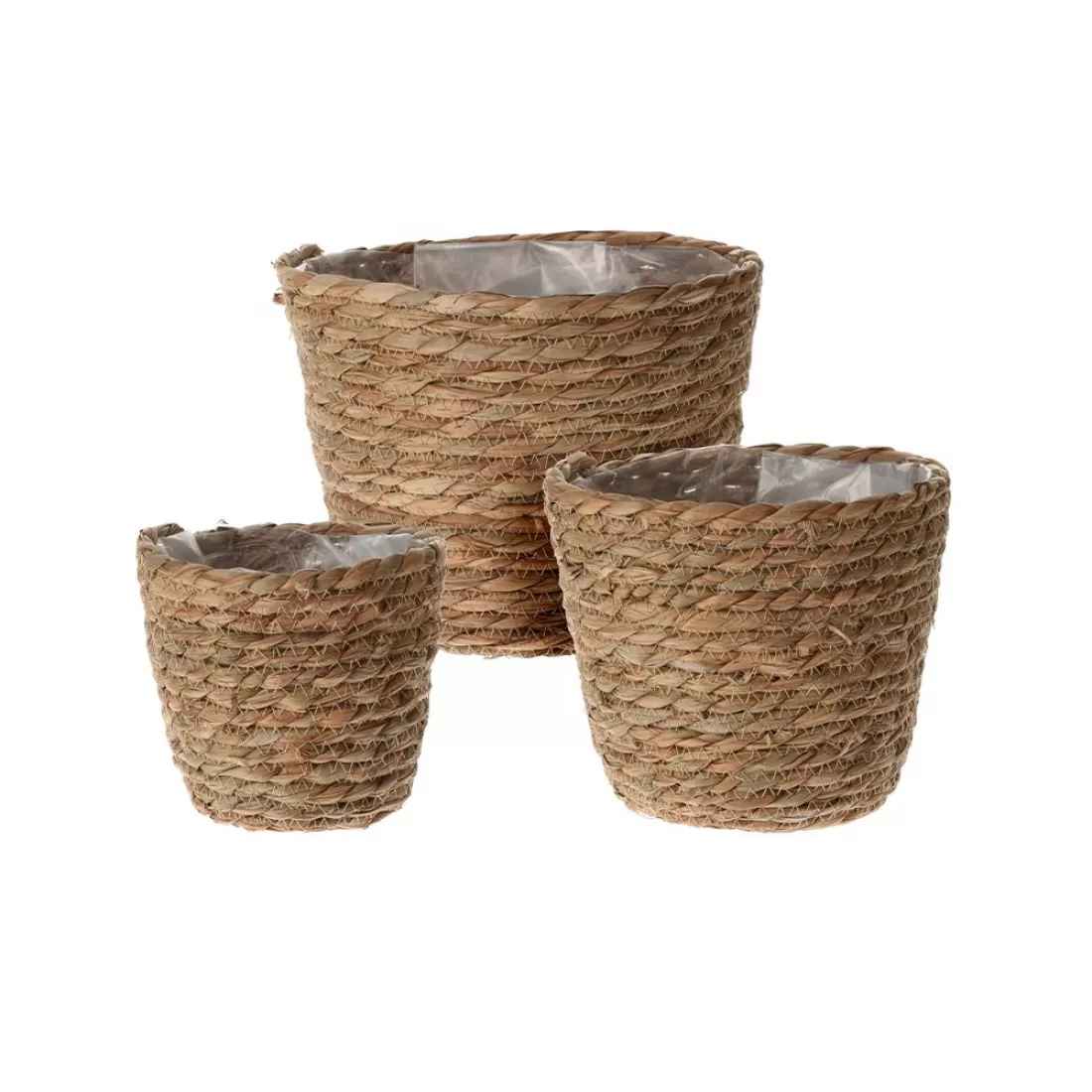 Кашпо плетене 19*19*16,5