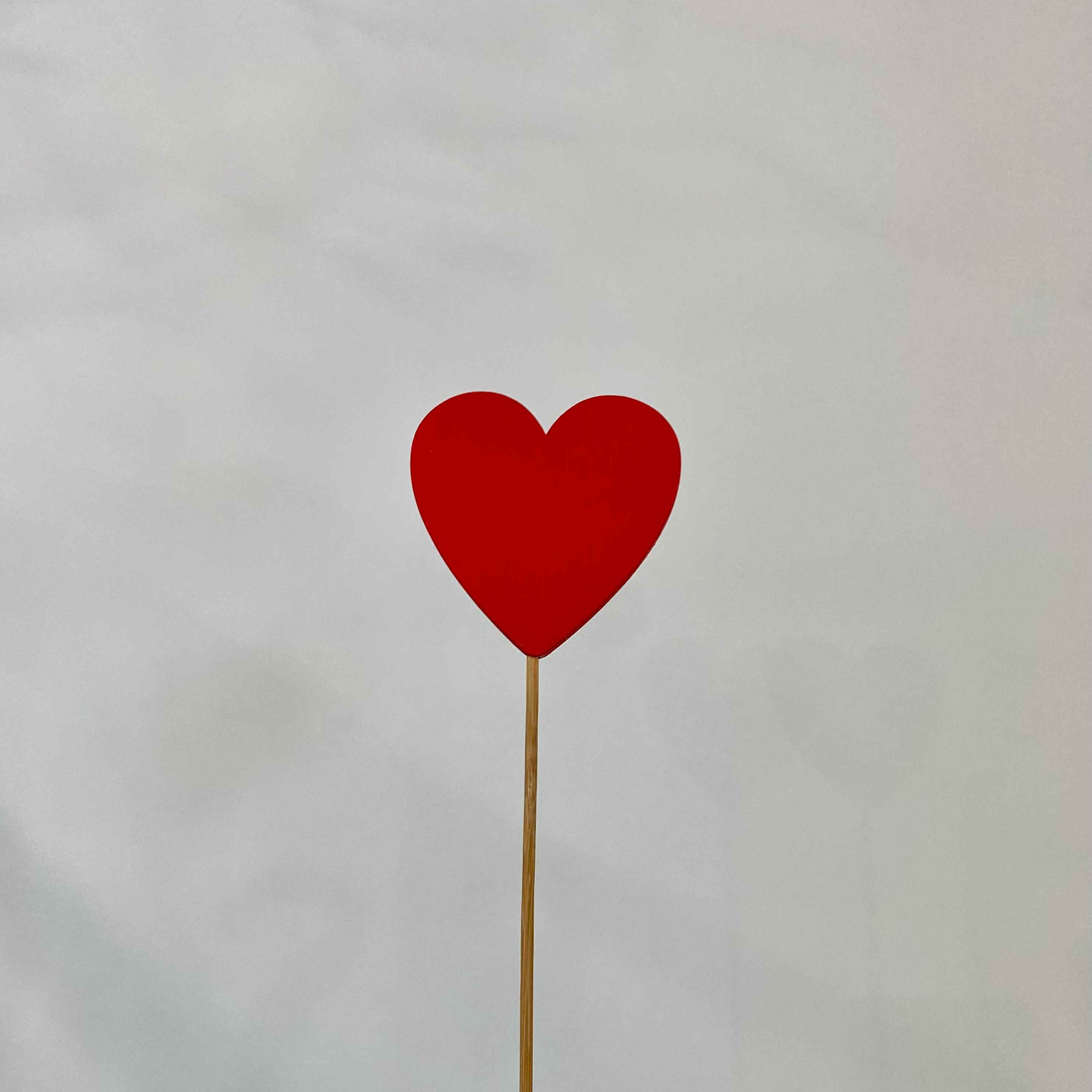 Сердце на палочці