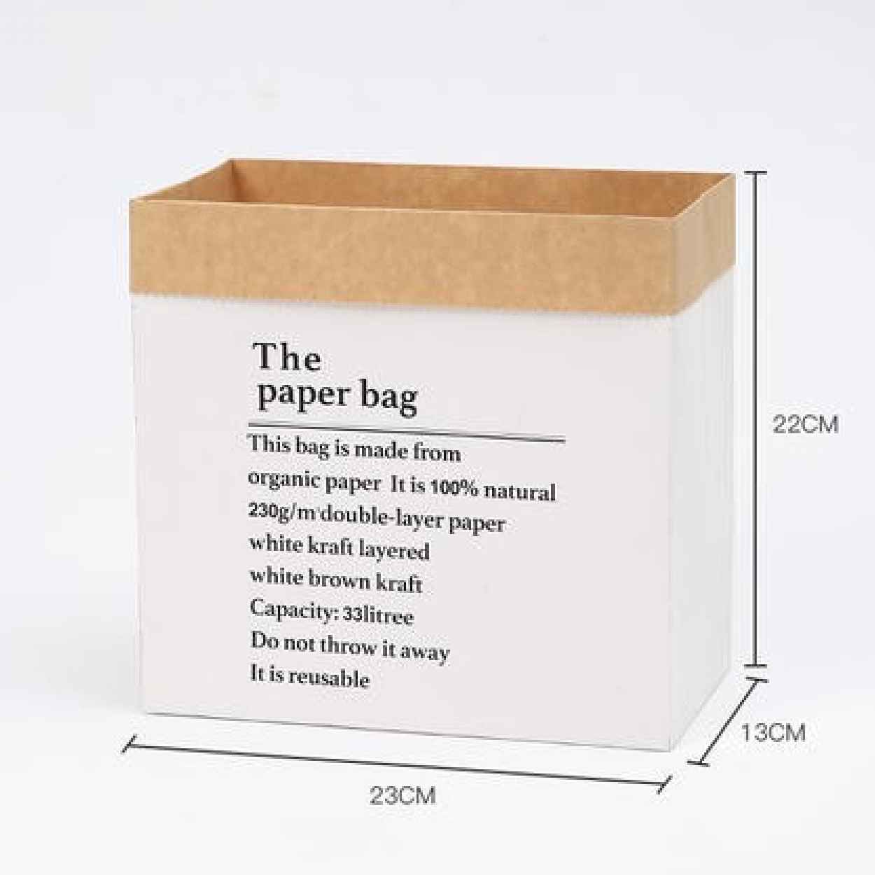 Паперова сумка велика КОНВЕРТ