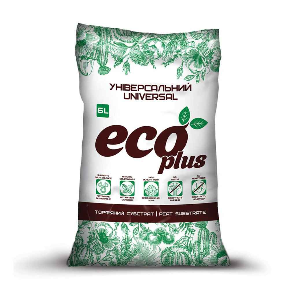 Субстрат 6л Eco Plus універсальний