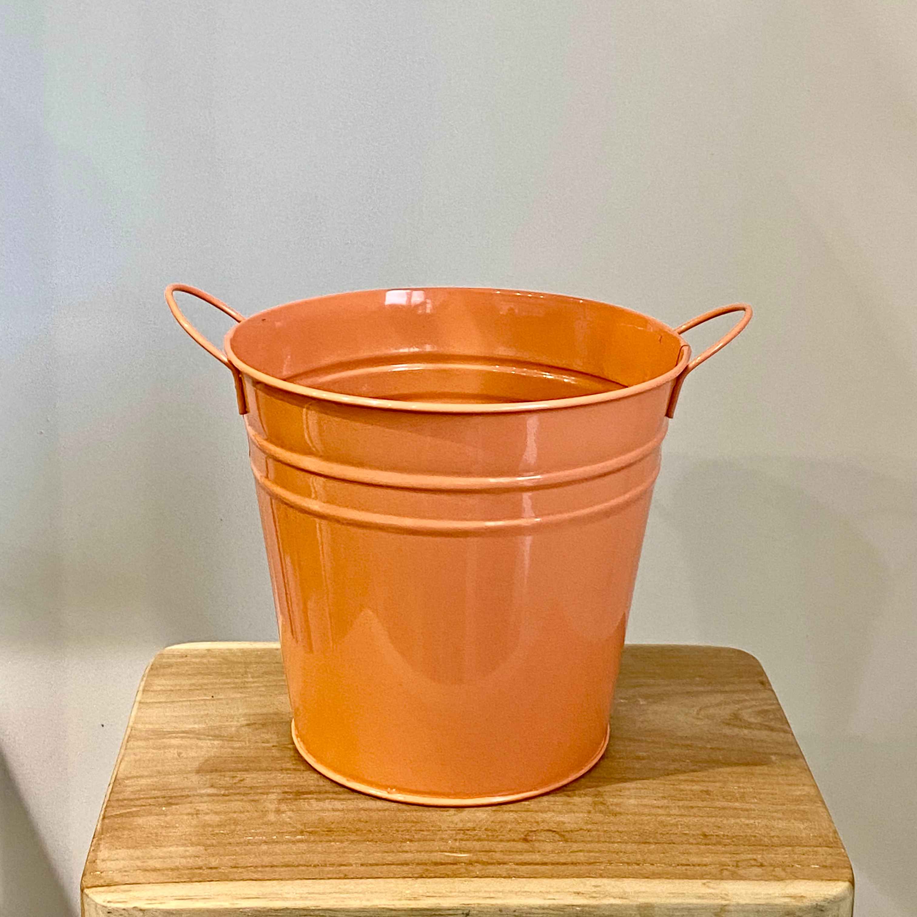 Кашпо Joey h15*16 металеве рожеве