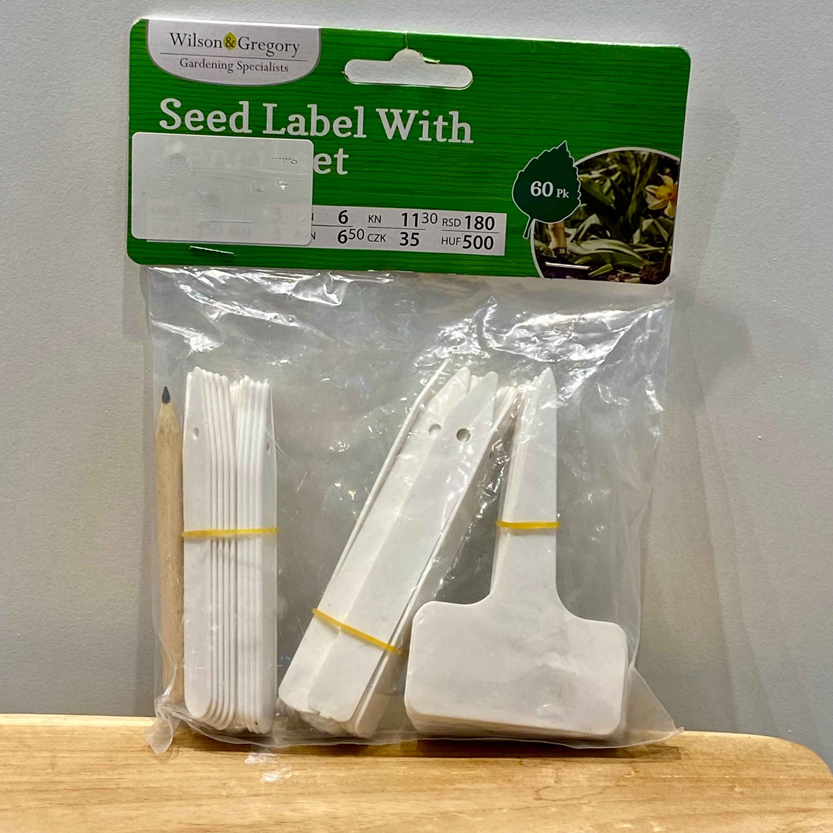 Таблички для насіння 60шт