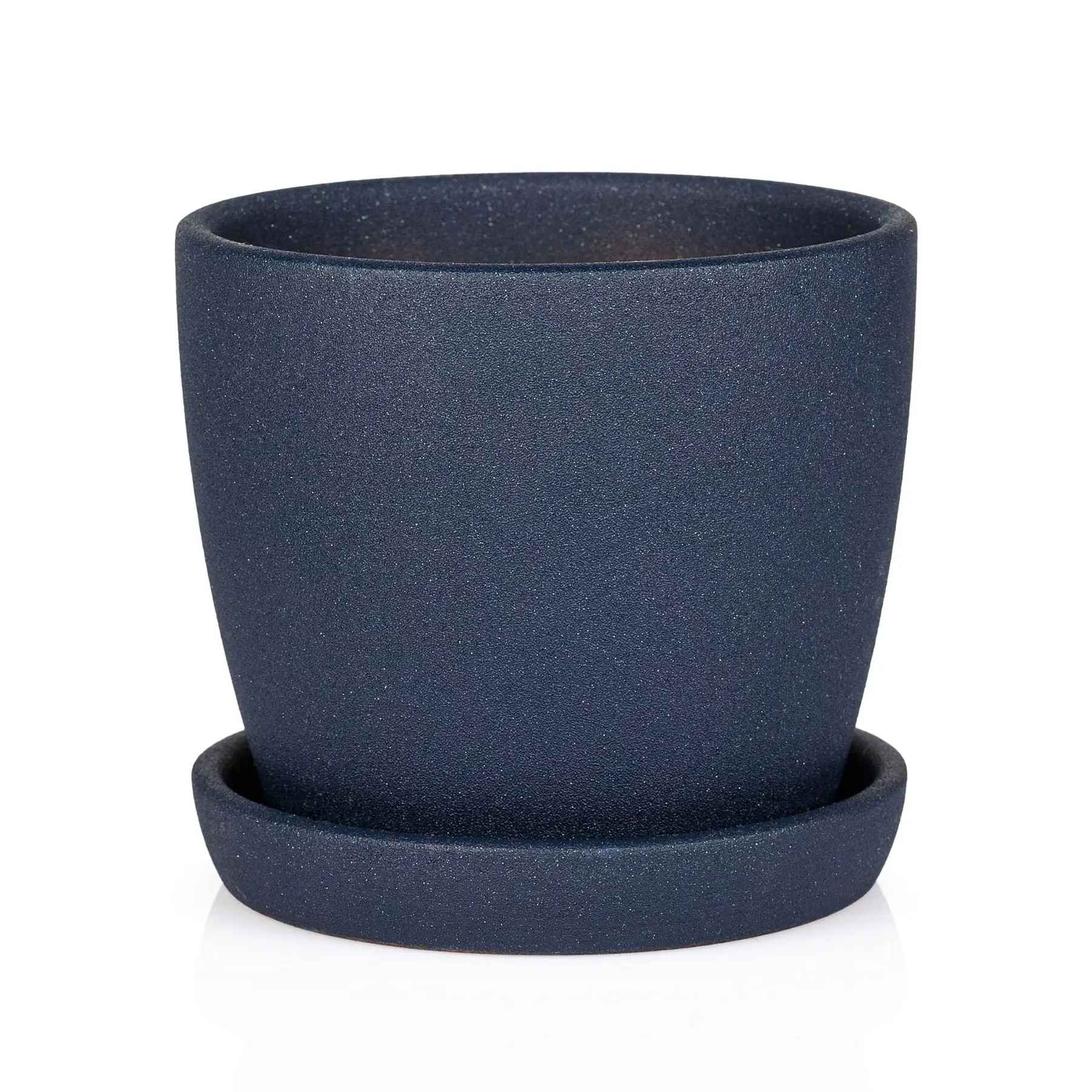 Горщик Сонет 13*12,5*1,0 перлина синій, кераміка