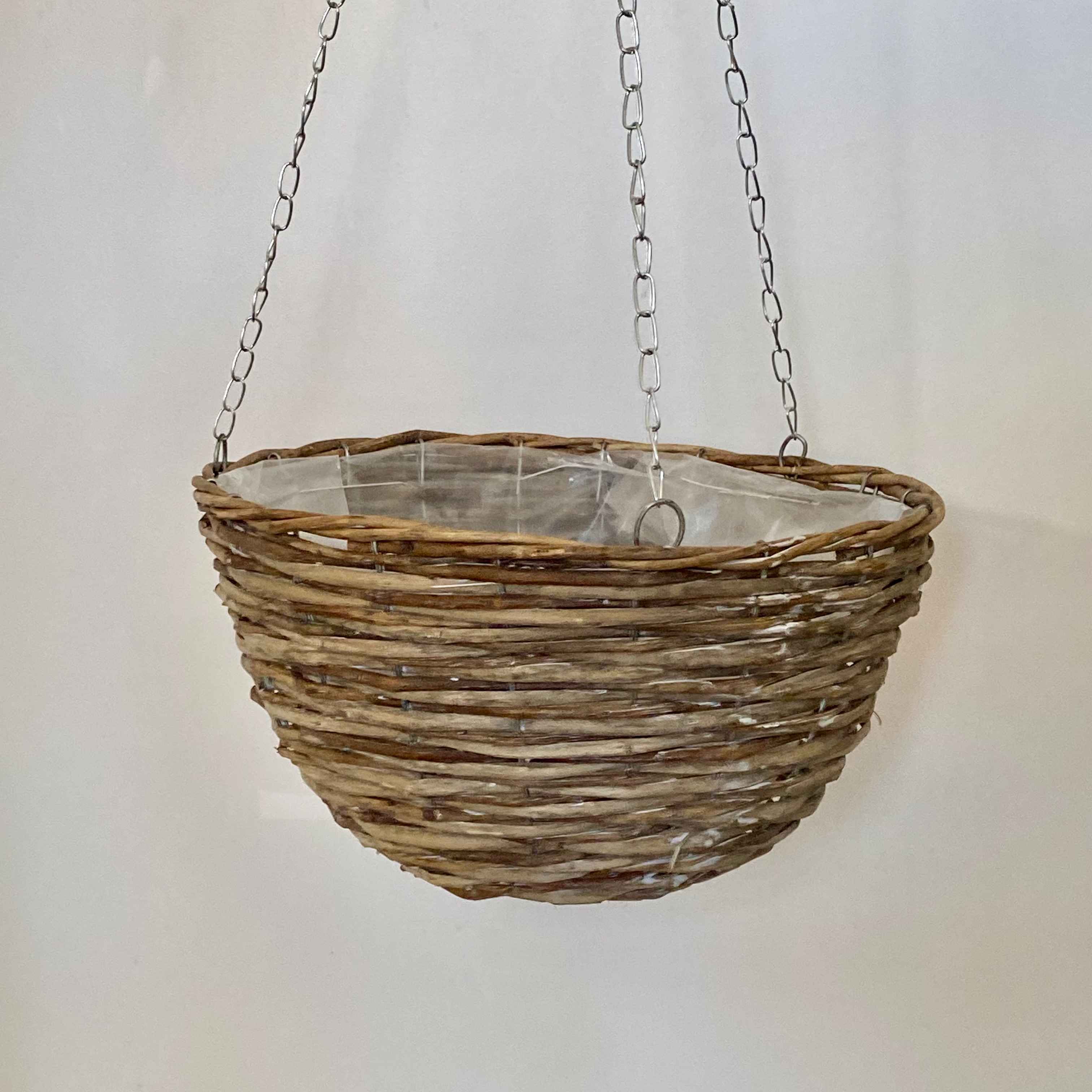 Підвісний кошик з лози d30*h16