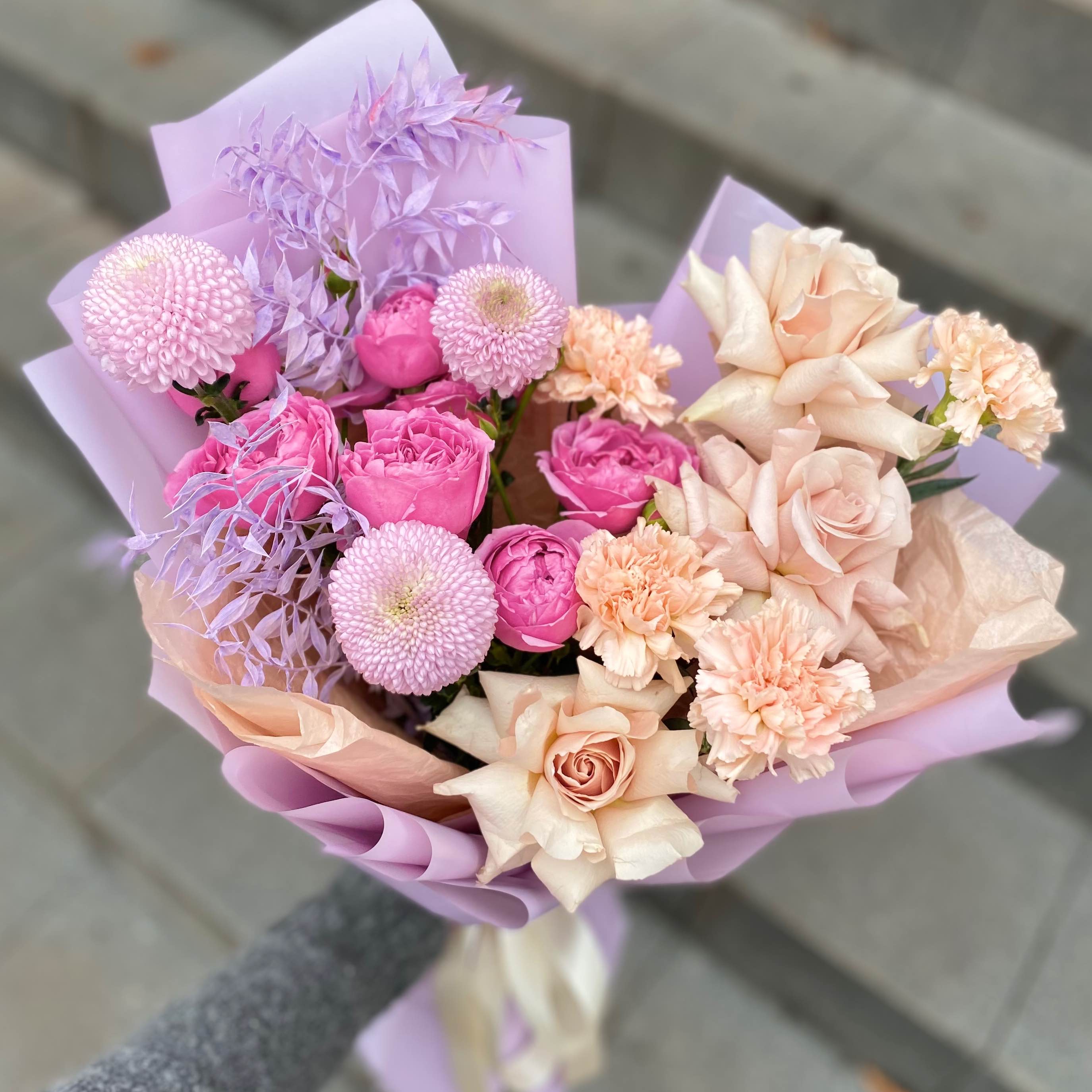 Букет Ліловий шовк