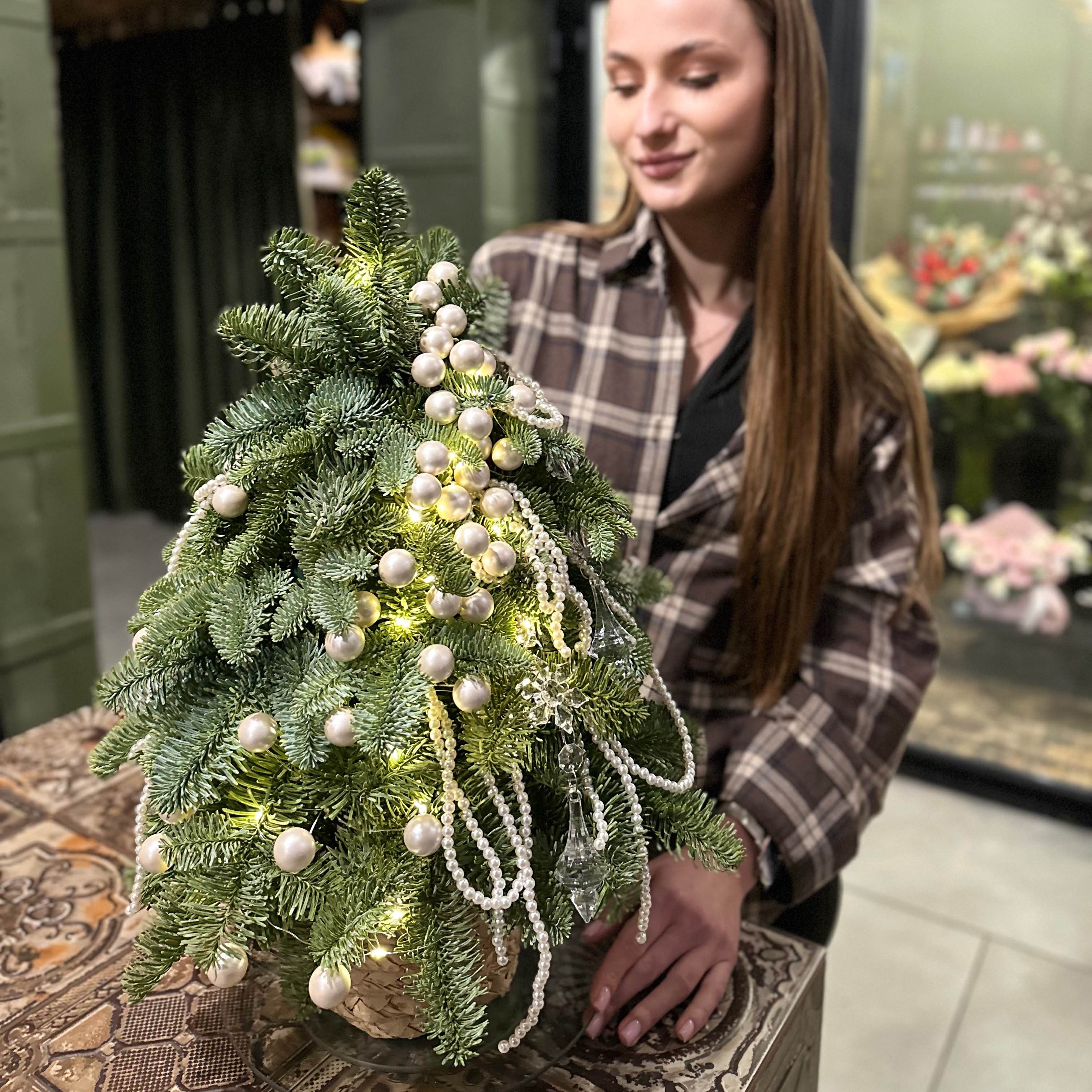 Ялинка з перлами 