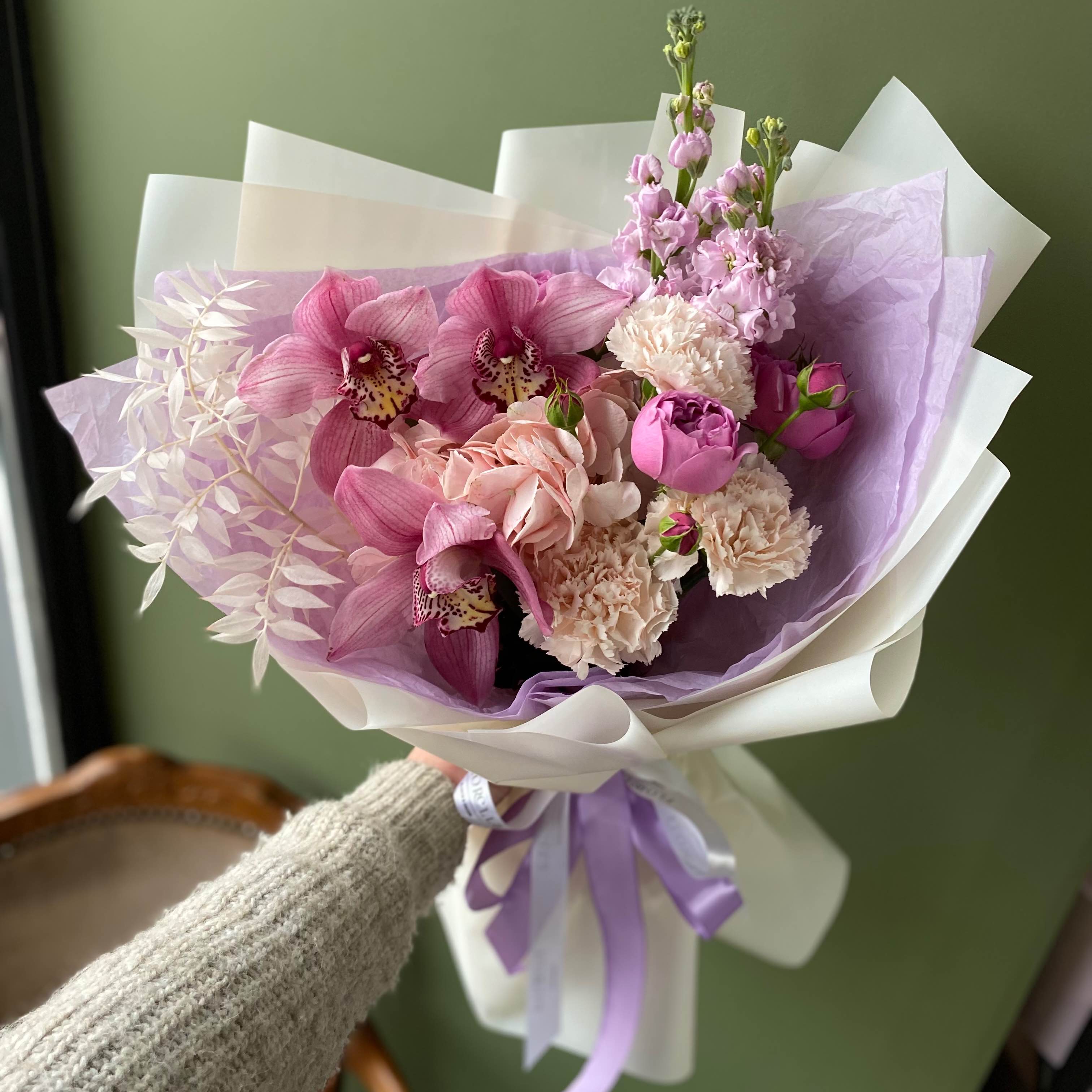 Букет лаванда