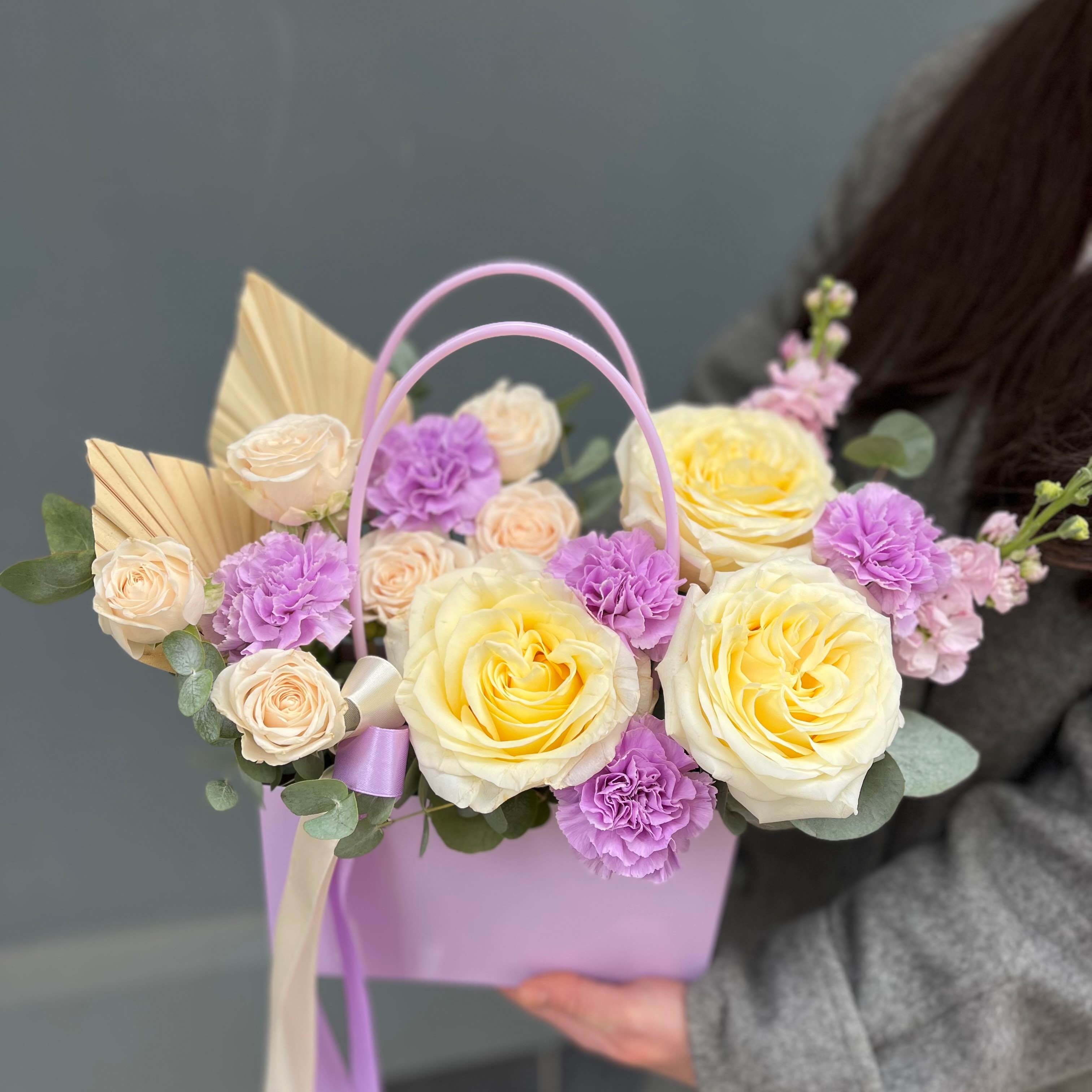 Сумочка Лавандовий крем