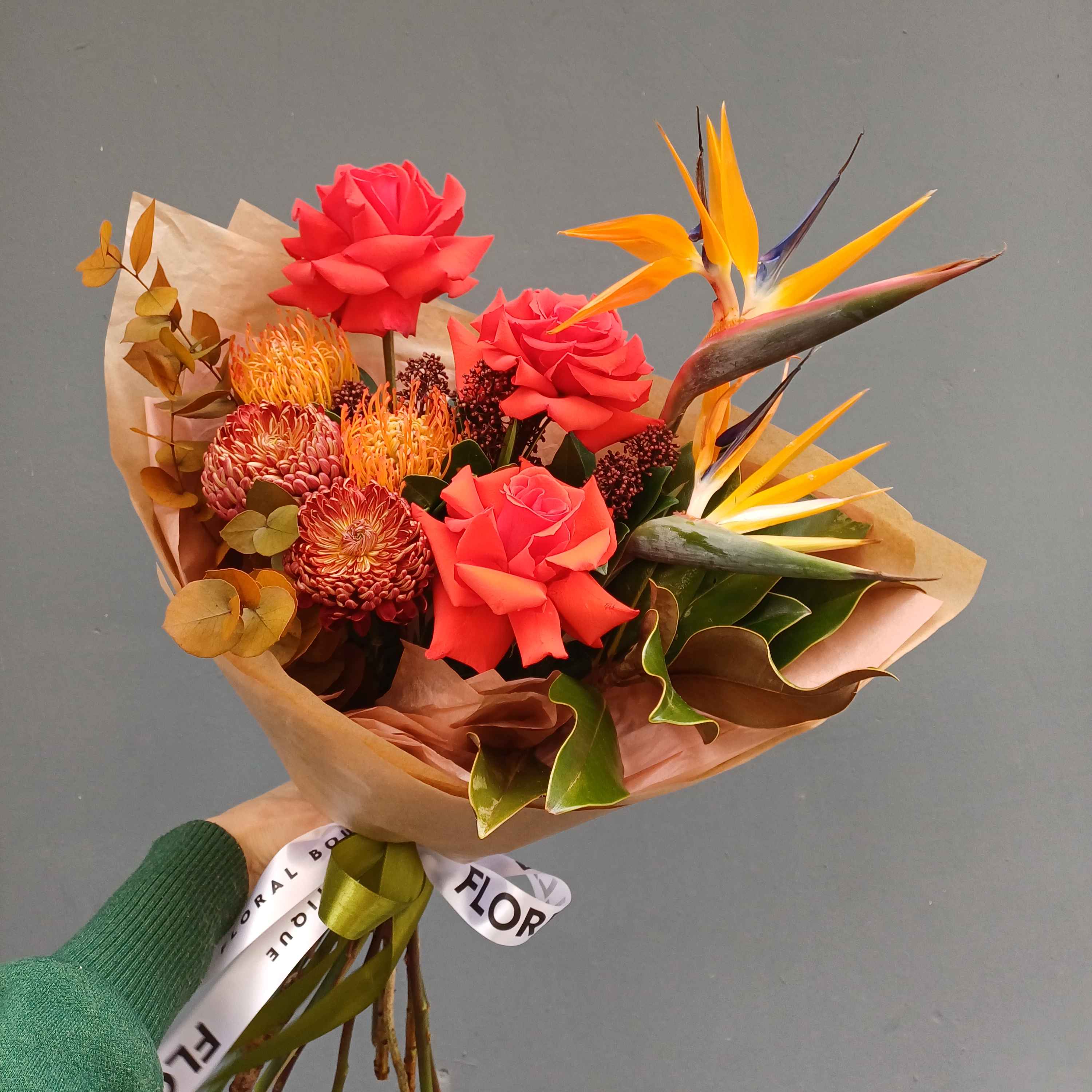 Букет Райські пташки #5724