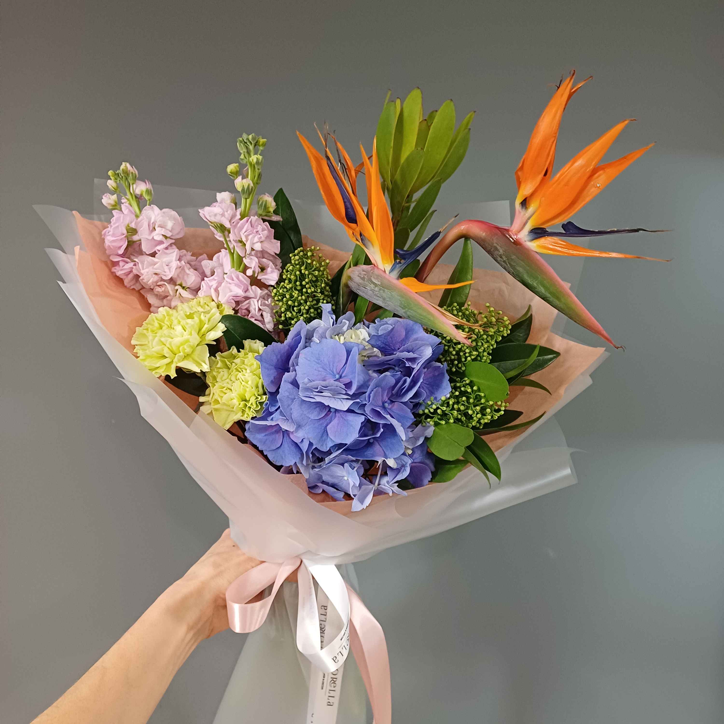 Букет Райські пташки #7367