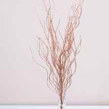 Декор НР гілка кручена в блискітках