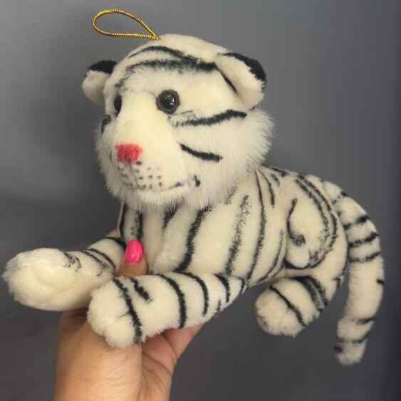 Белый тигр 30см