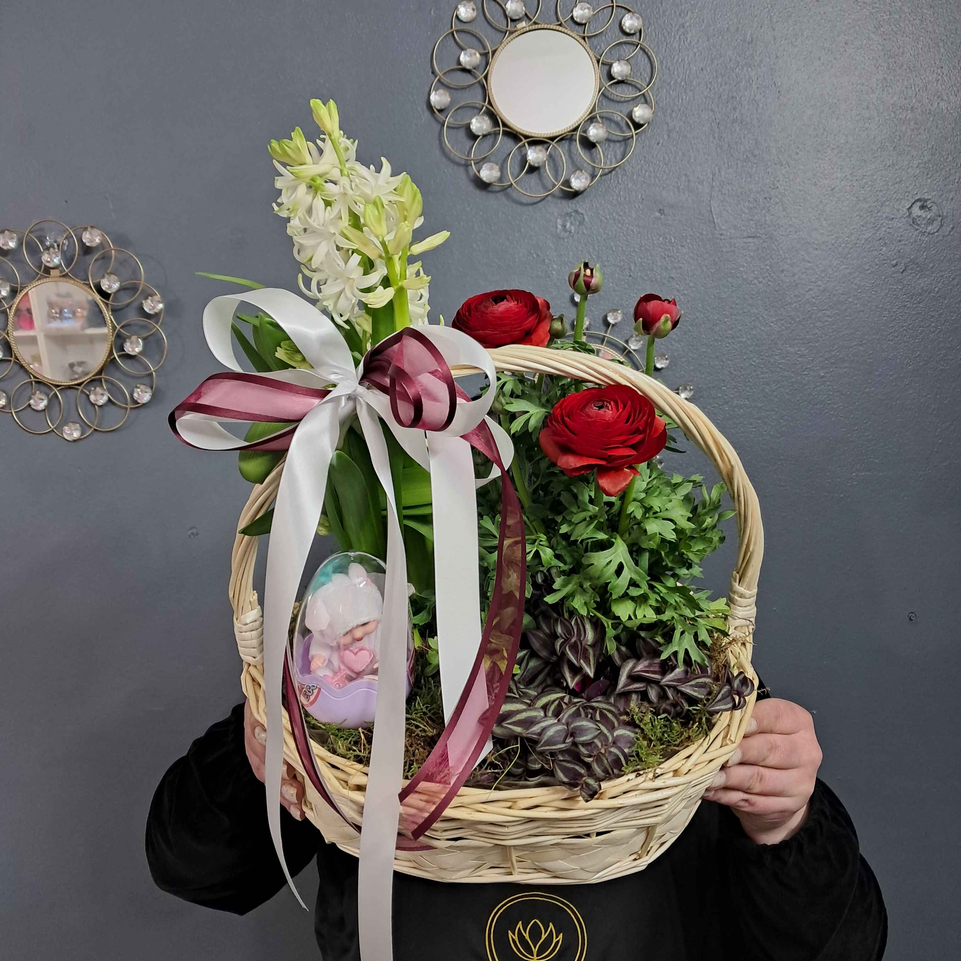 Большая пасхальная корзина 1