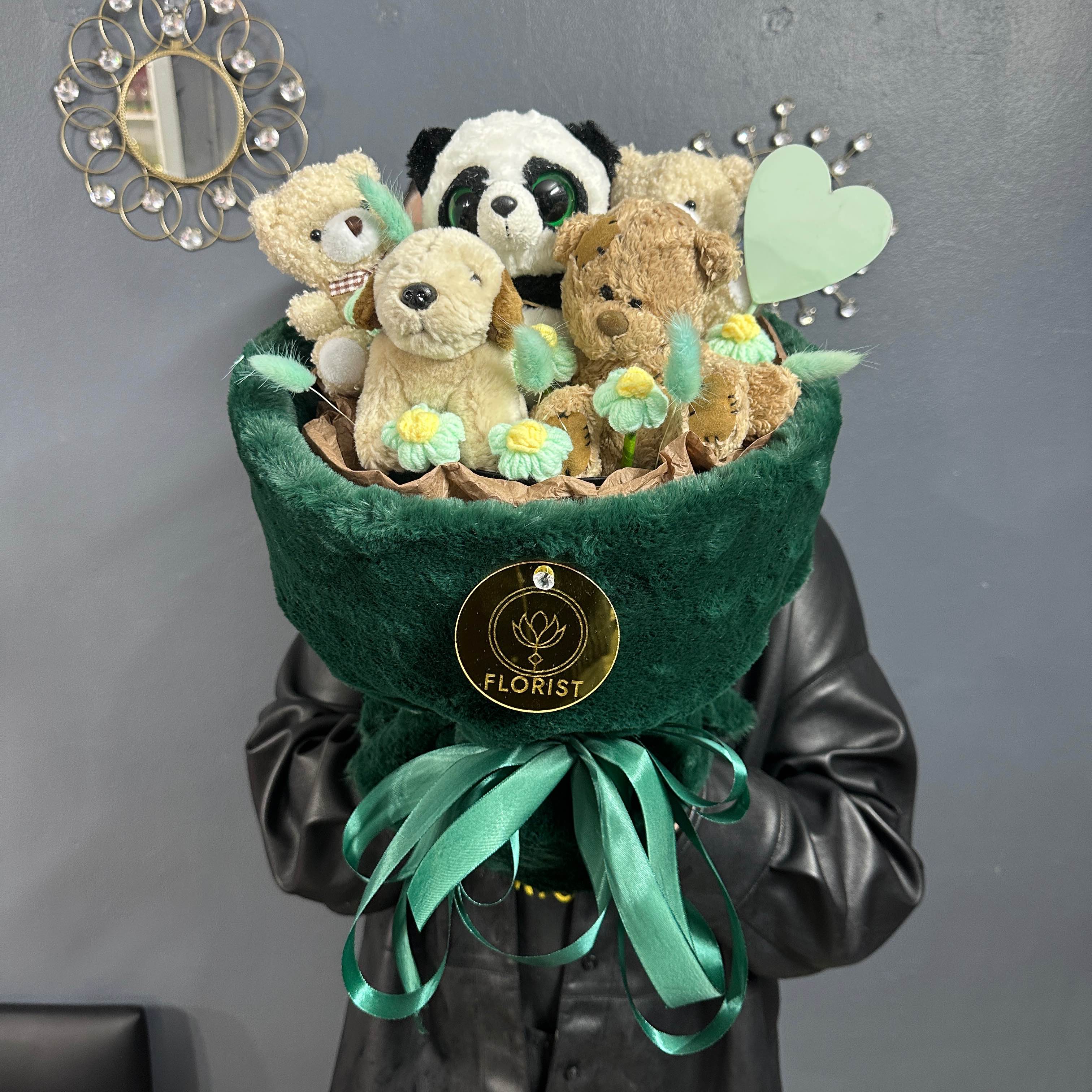 Букет изумрудные сны